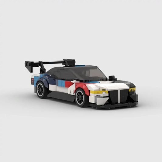 Experience the thrill of racing with the MOC M4 Racing Sports Car Vehicle Speed Champion. 