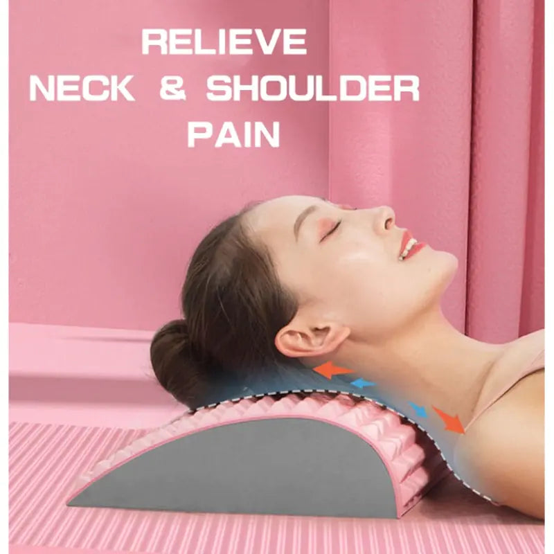 Foam Back Massager Stretcher Pillow Neck
