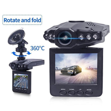 Capture high-quality footage on the go with our Car DVR Vehicle Camera featuring a 2.4-inch display.